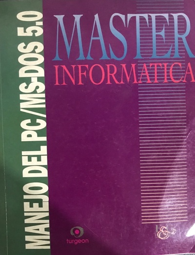 Master informática : Manejo del PC, MS-DOS 5.0 _imagen