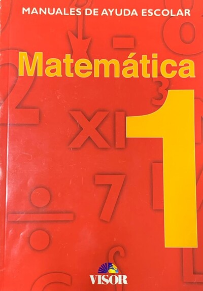Matemática 1: Manual de ayuda escolar