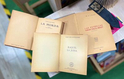Pack Literario Antiguo: Contiene variedad de 3 libros sorpresa con antigüedad de diferentes temáticas.  