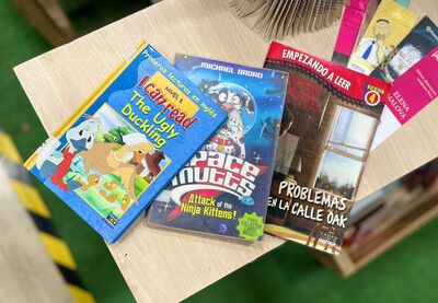 Pack Literario Infantil: Contiene variedad de 3 libros sorpresa en idioma Ingles.