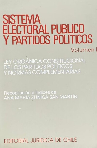 Ssitema electoral público y partidos políticos - Volumen II