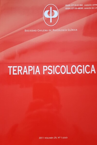 Terapia psicologica, volumen 29 N°1_imagen