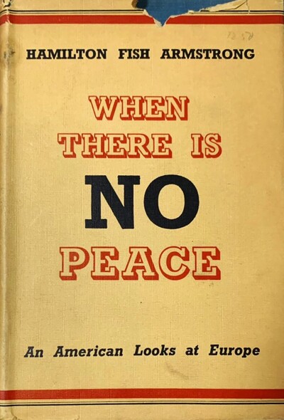 When there os NO peace / Tapa Dura 